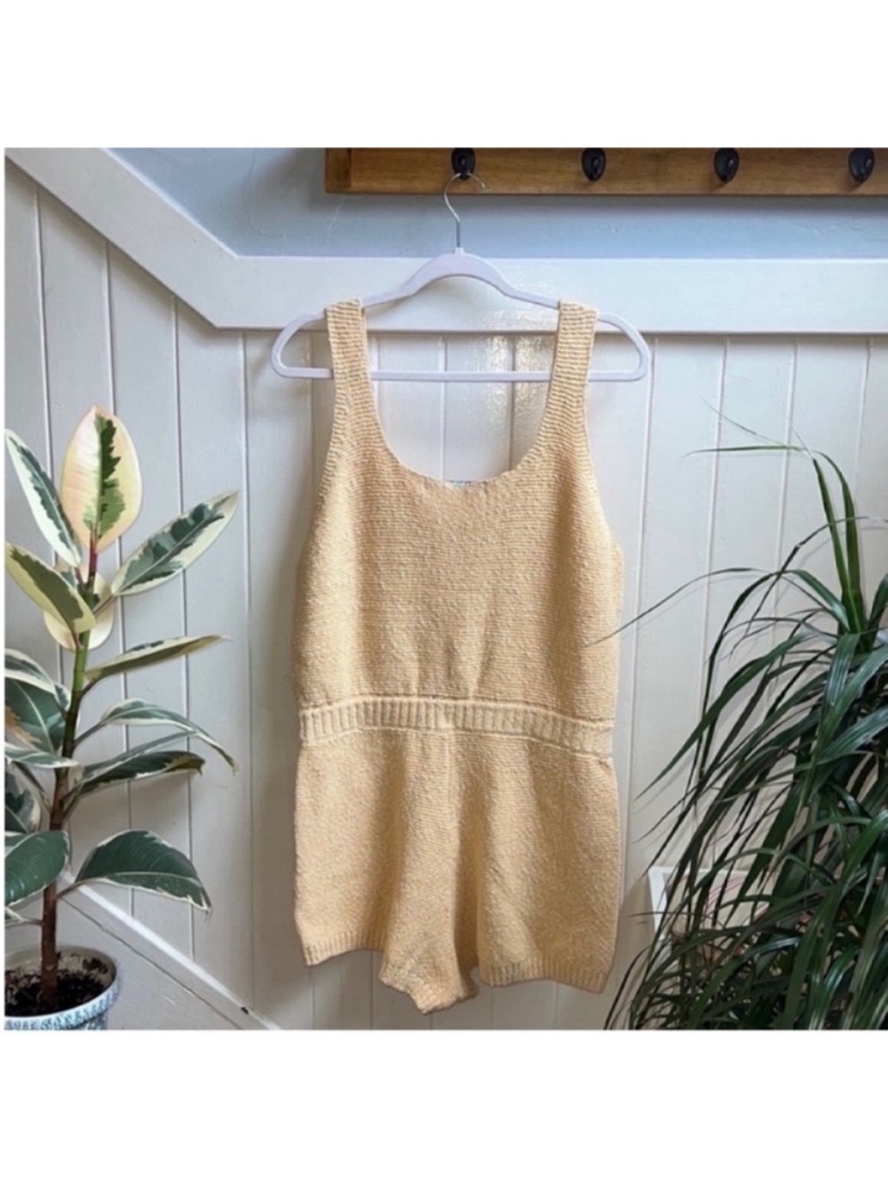 NWOT Free People Beach Declan Knit Sweater Set in Sunset Gold 100% Cotton - Picture 8 of 11